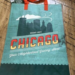 Trader Joe’s reusable NWT “Chicago” tote bag.